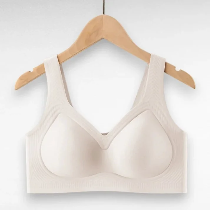 🎉Plus Size Wireless Bra -Seamless Full Coverage T-Shirt Bra 