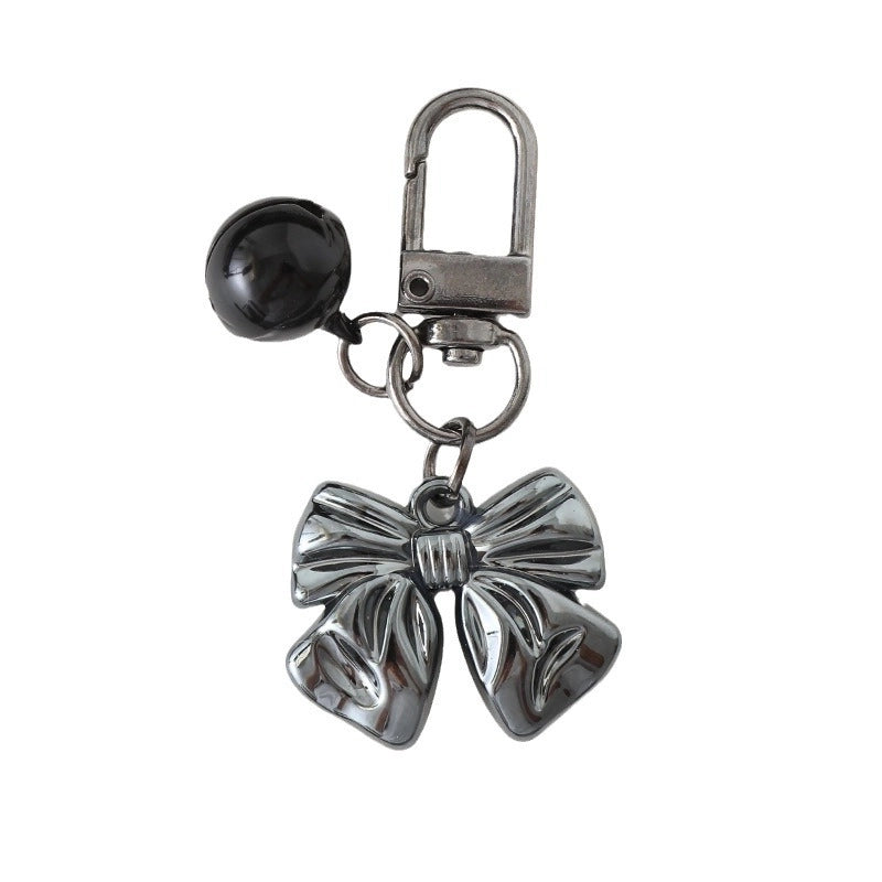 Cute Sweet Bow Knot Arylic Bag Pendant Keychain