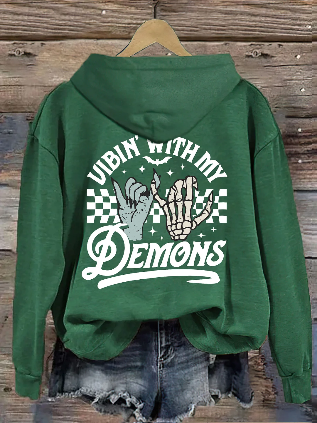 Vibin&rsquo; With My Demons Hoodie