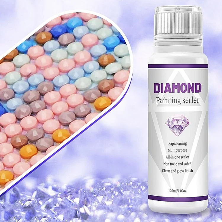 Diamond Painting Sealer Kits Diamonds Art Kit with Pen and Accessories