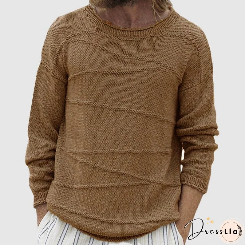 Lyon Fall Vintage Knit Sweater