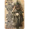 (Multi Style) moto - Panneaux en &eacute;tain m&eacute;tallique(20*30cm/30*40cm)