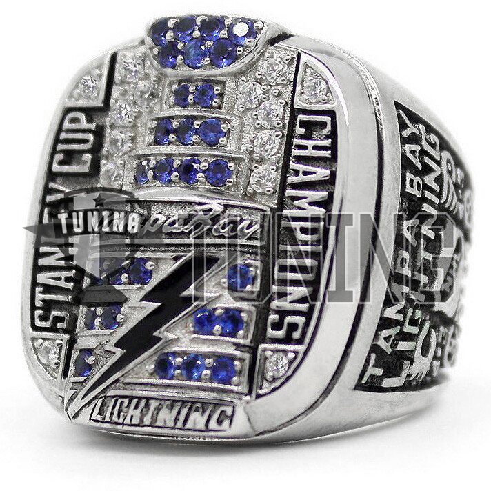 Tampa Bay Lightning NHL 2021 Stanley Cup Champions Ring Ornament