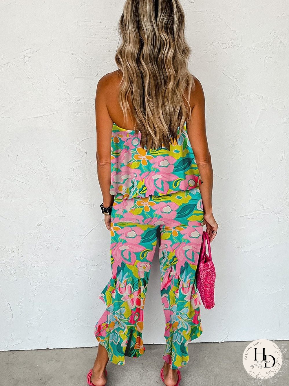 Summer Ruffle Jumpsuit
