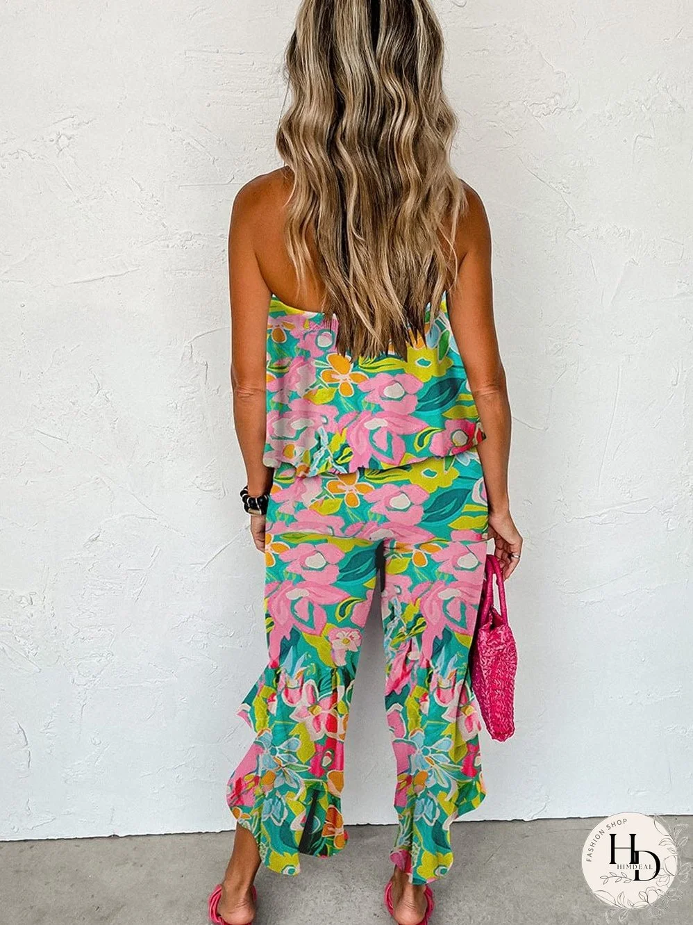 Summer Ruffle Jumpsuit
