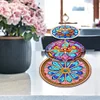 3 Tier Acrylic Mandala Pattern 5D DIY Diamond Painting Serving Tray Home Decor