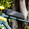 Bike Top Tube Bag Waterproof Bicycle Front Frame Bag for Road and Mountain Bikes
