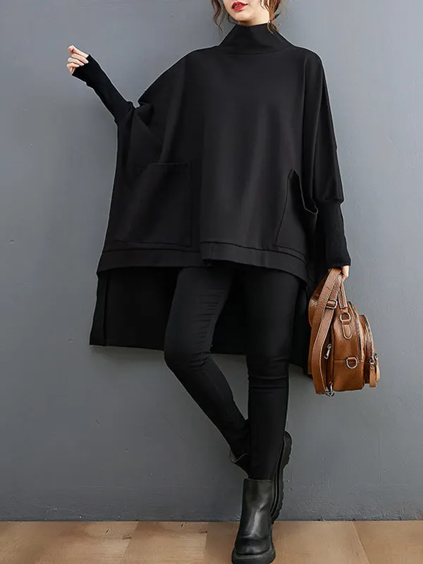 Haut Longue Manches Brodé Energie One World, Style Oversized Confortable - Taille XL