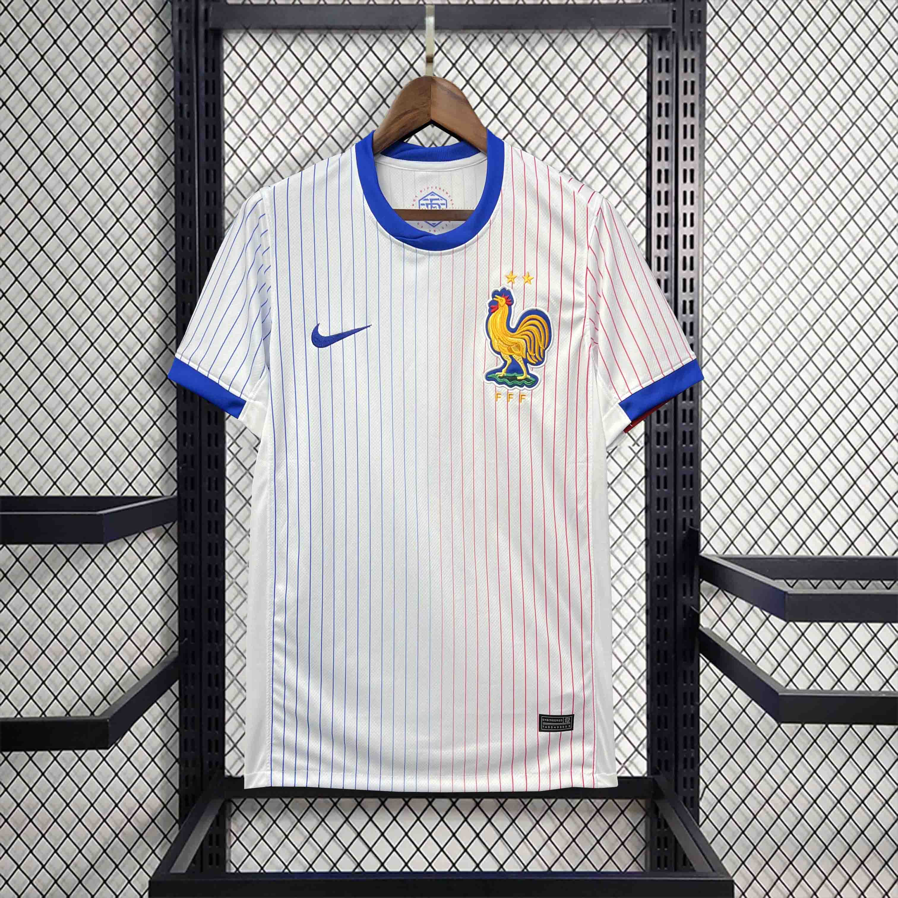 France 2024 Away Stadium Jersey - Fans Version