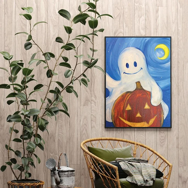 AB Diamond Painting Horror Movie Collection Ghost Doll Wall Sticker Cartoon  5D DIY Embroidery Cross Stitch Mosaic Home Decor