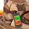 2Pin Wood Digital Moisture Meter W/ Backlit LCD Ygrometer for Wood Wall Firewall