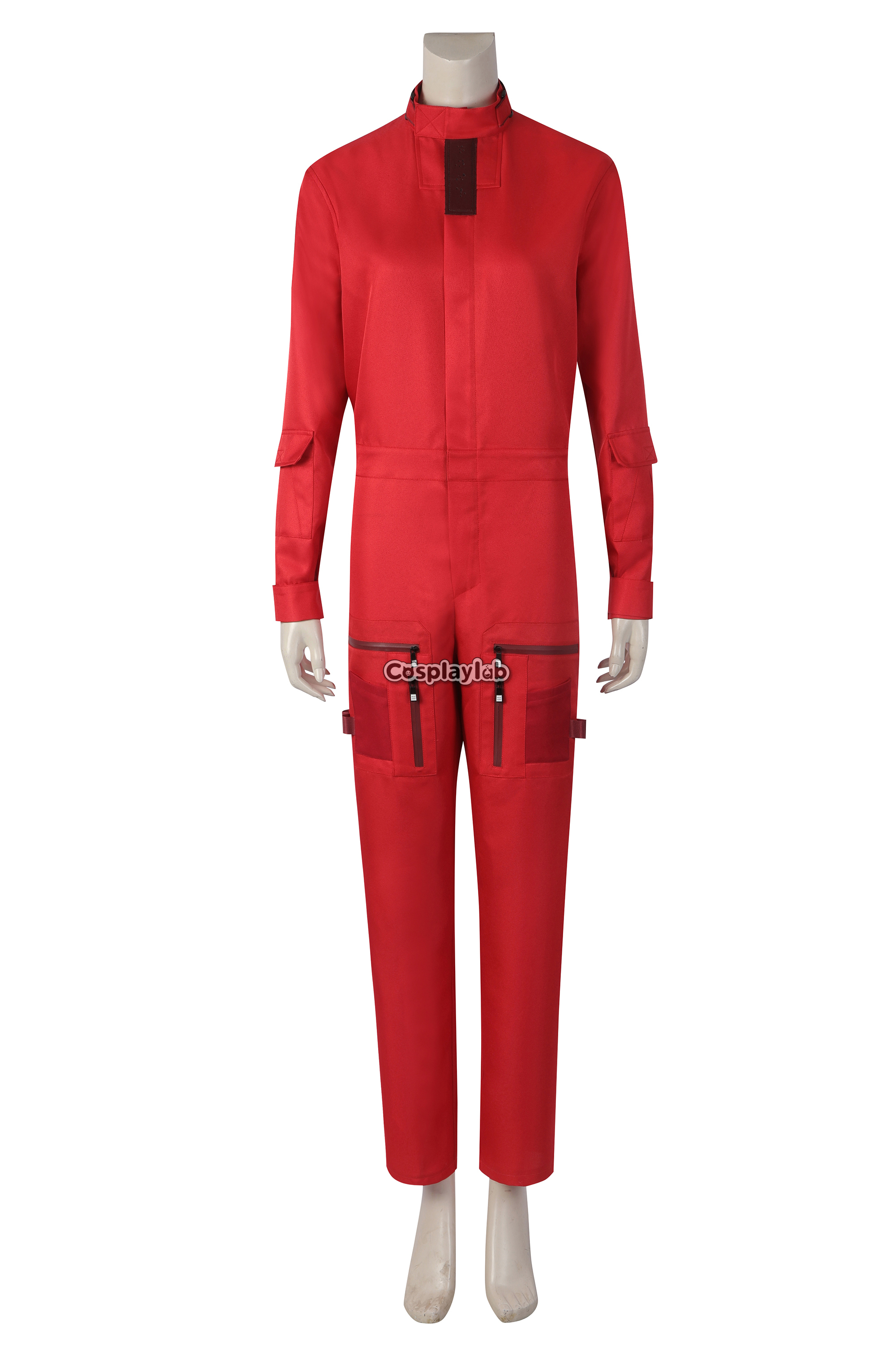 Gamora Red Jumpsuit Cosplay Costume