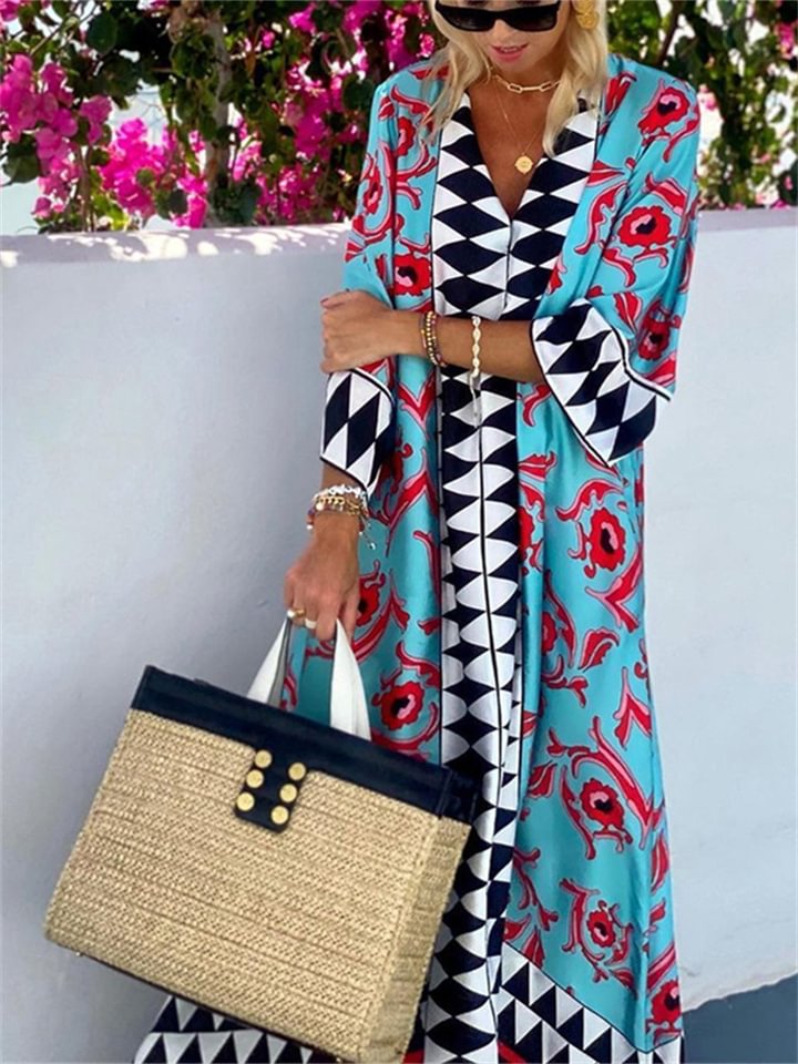 Bohemian Fashion Casual Printed Long Skirt | EGEMISS