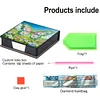(US Local)Butterfly PU Diamond Painting Notecard Box Contains 150 Sheets of Paper