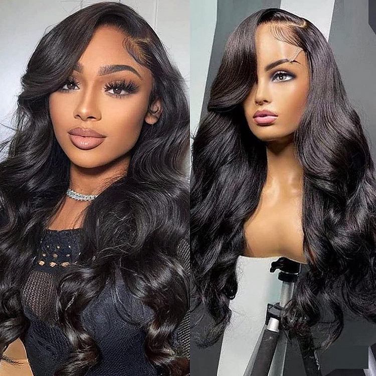 Melting! Glueless Body Wave Swiss HD Undetectable Lace 5x5 HD Lace Closure Wig