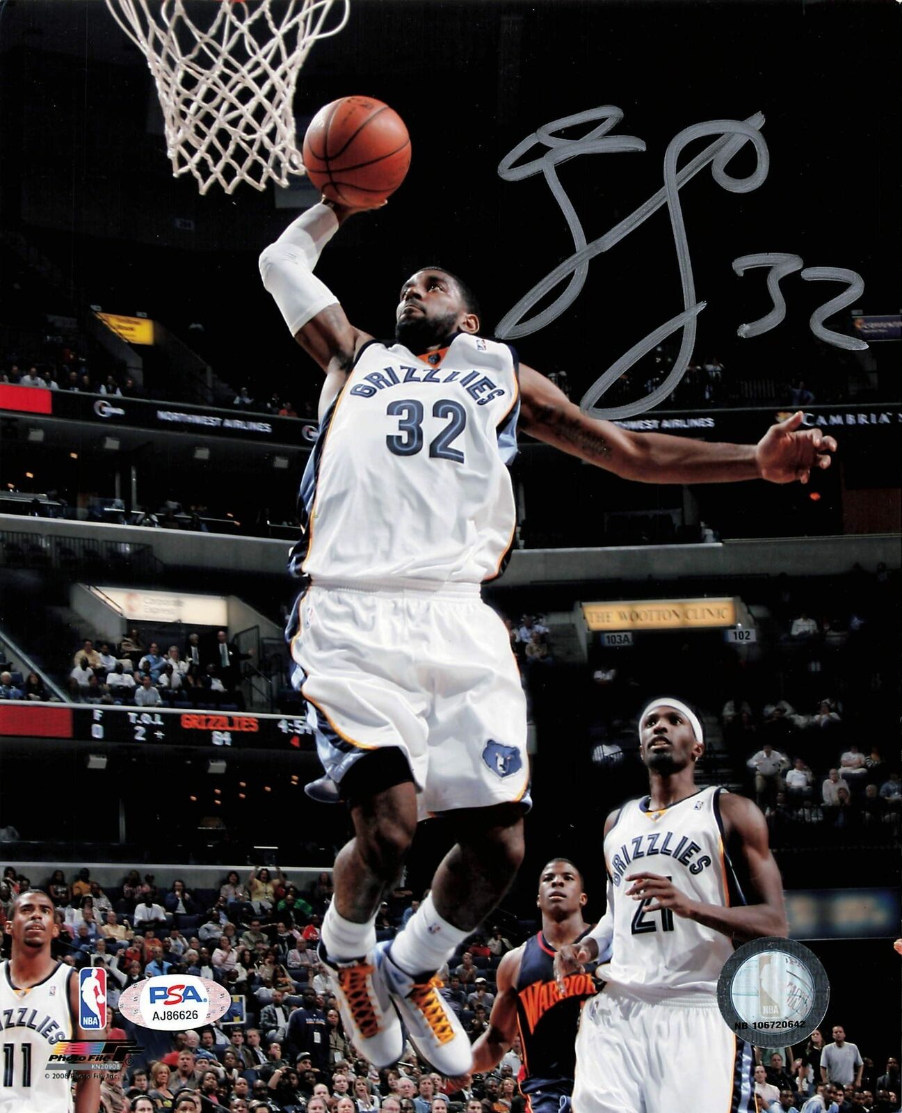 OJ Mayo signed 8x10 Photo Poster painting PSA/DNA Memphis Grizzlies Autographed