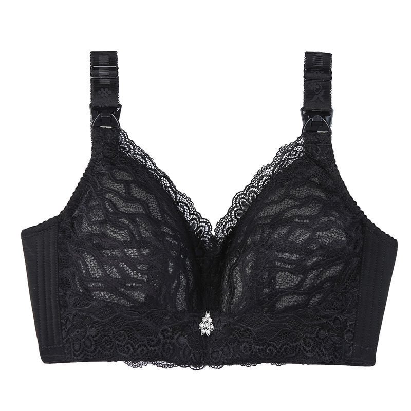 Lace Sponge-free Wireless Breathable Thin Maternity Nursing Bra