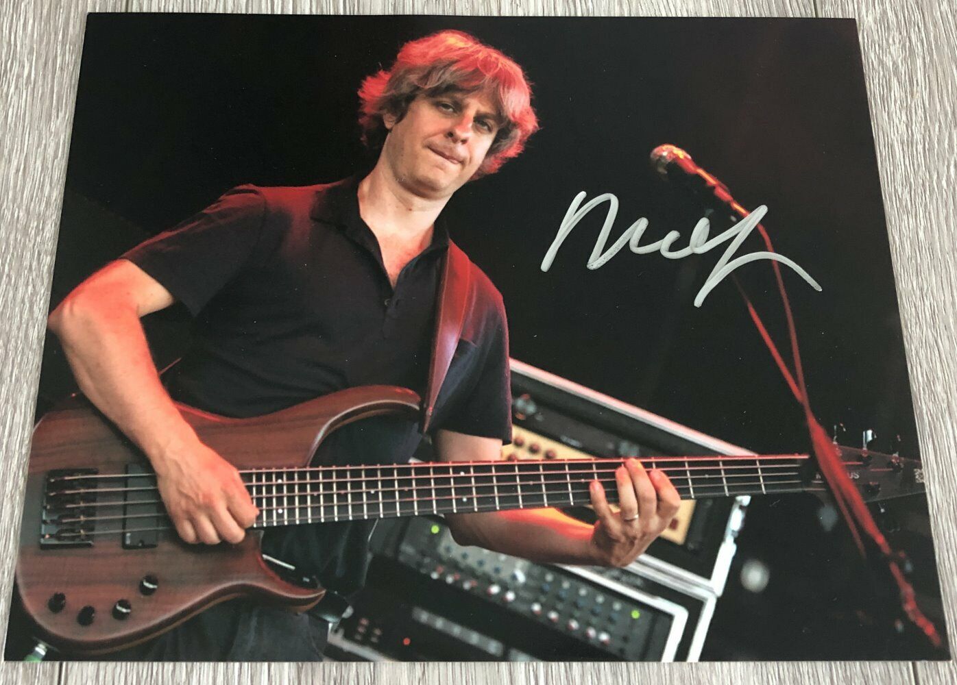 MIKE GORDON SIGNED AUTOGRAPH PHISH 8x10 Photo Poster painting B w/EXACT PROOF