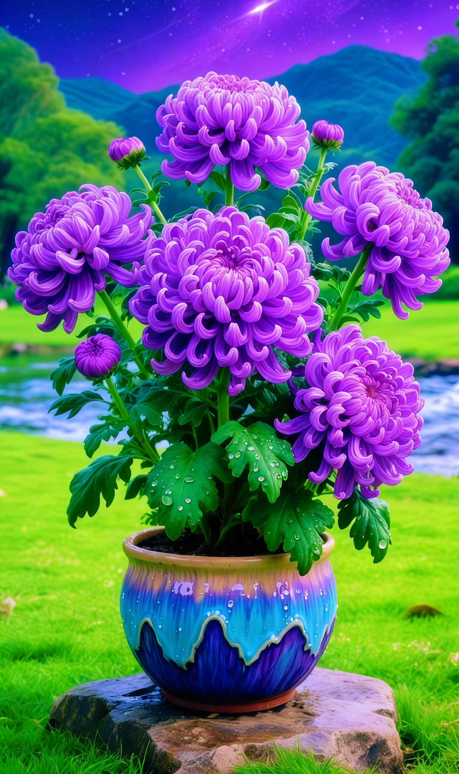 🌸 Double-Petal Chrysanthemums – Bloom Like Luxury, All Year Round 🌸