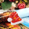 Santa Hat Beaded Counted Cross Stitch Ornament Kit DIY Cross Stitch Keyring