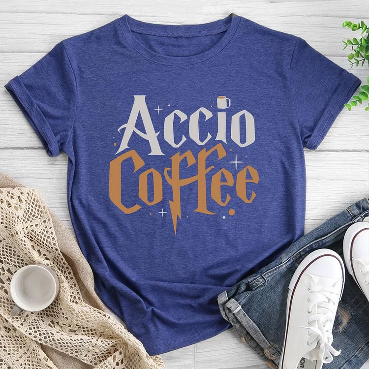 coffee Round Neck T-shirt