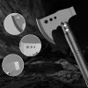 Outdoor Multifunctional Axe And Shovel Set,Vehicular Camping Survival Tool,Folding Engineer Axe Shovel Toolbox Set