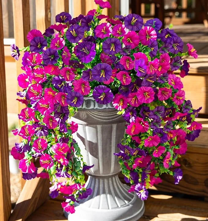 💥Upgraded high-grade material 🌱Realistic Artificial Flowers 