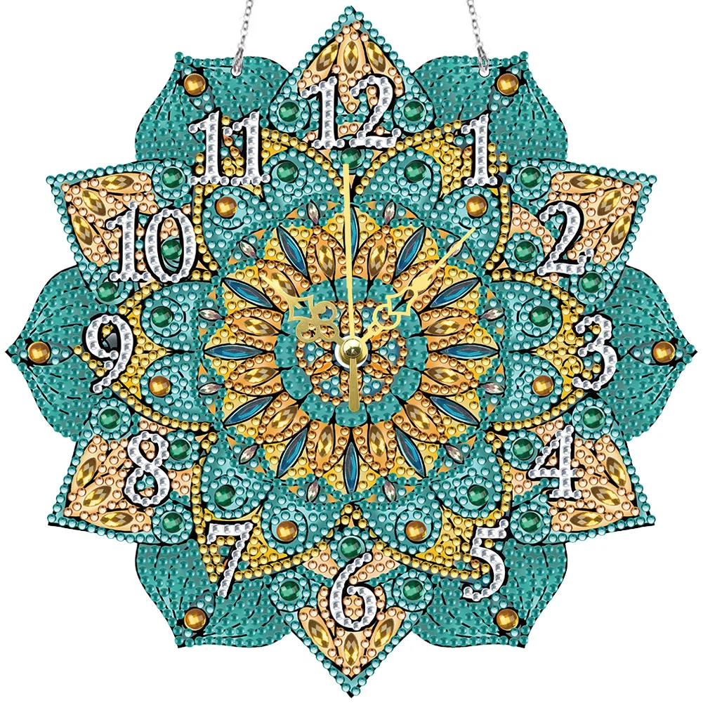 5D DIY Crystal Diamond Clock Handmade Mandala Gifts & Souvenirs