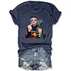 Max Verstappen Holding Trophy Middle Finger Tee