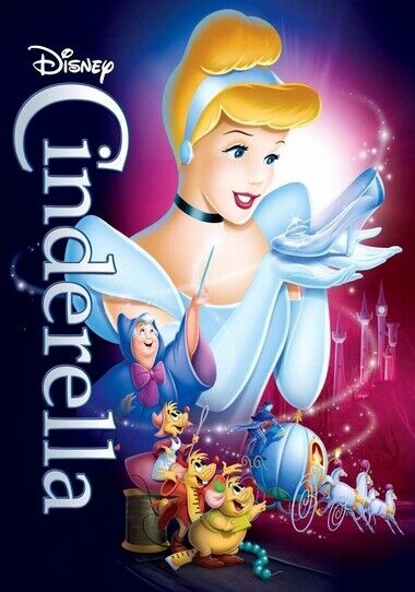 CINDERELLA POSTER - DISNEY MOVIE - HIGH GLOSS Photo Poster painting INSERT -  POST!