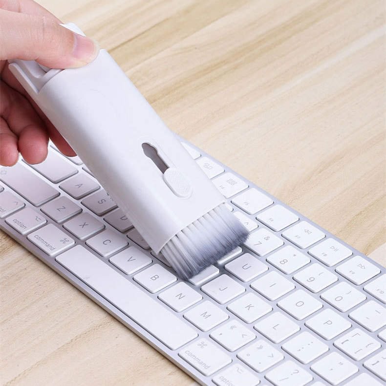 Multifunction 7-in-1 Keyboard Cleaning Brush Keyboard Computer Bluetooth Headset Dust Brush Cleaning Kit Airpod Cleaner - vzzhome