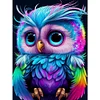 Diamond Painting-DIY Full Round Drill Owl