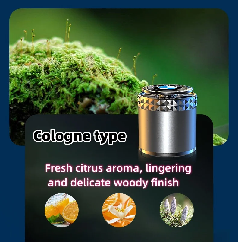 Car-mounted creative nanoscale deodorizing aromatherapy paste