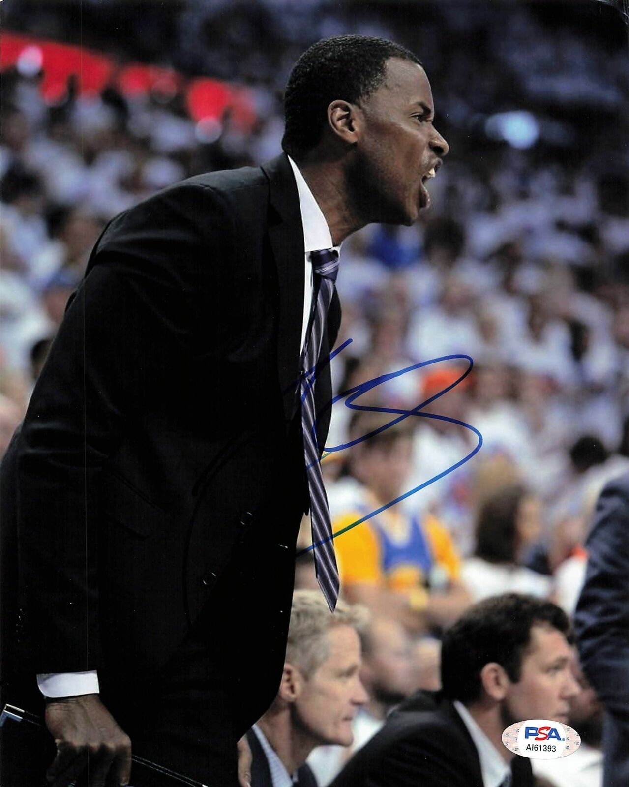 Jarron Collins signed 8x10 Photo Poster painting PSA/DNA Golden State Warriors Autographed