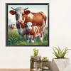 (40*40cm)Cow - Full Square Drill Diamond Painting