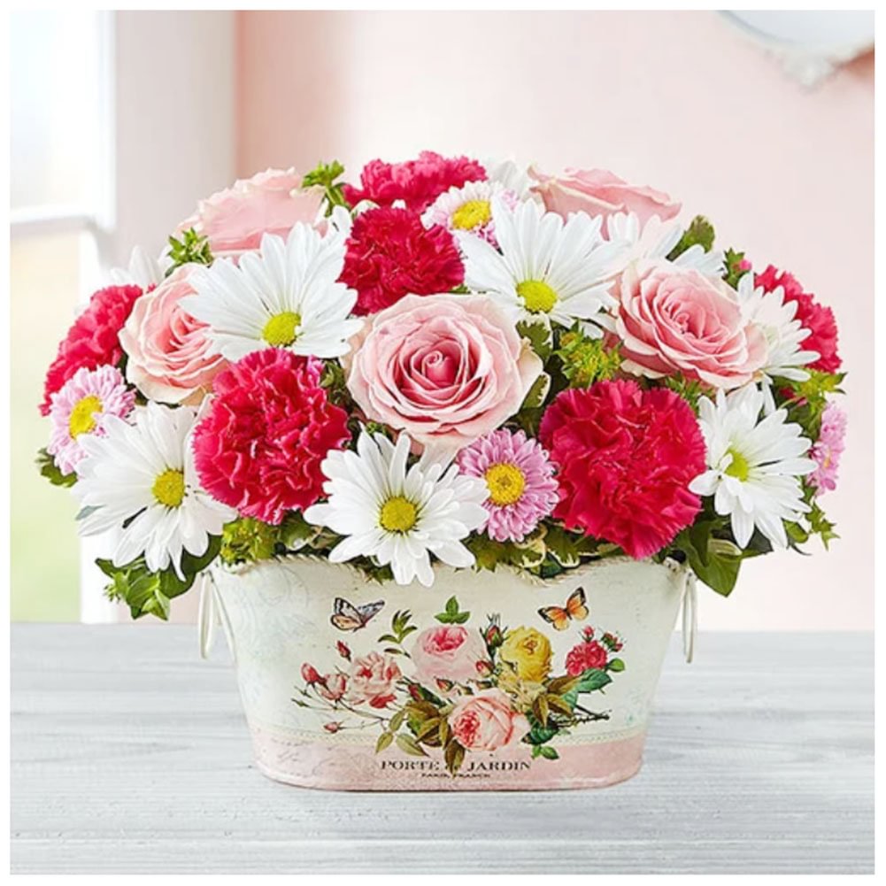 Flowers - Full Round - Diamond Painting