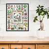 Mary'S Garden-14CT Stamped Cross Stitch 40*49cm/15.75*19.29in
