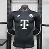 Joyfball 2025/2026 Long Sleeves Player Version Bayern Munich Third Away Football Jersey 1:1 Thai Quality（The player version jersey is a bit tight, please pay attention to the size selection）