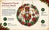 Diamond Painting Wreath Ornament Nutcracker Christmas Decor 9.45x9.45in