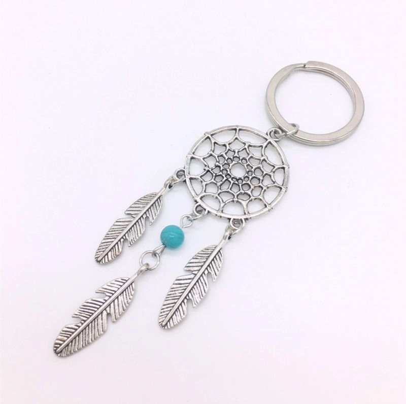 Retro Classic Style Dreamcatcher Metal Unisex Bag Pendant Keychain