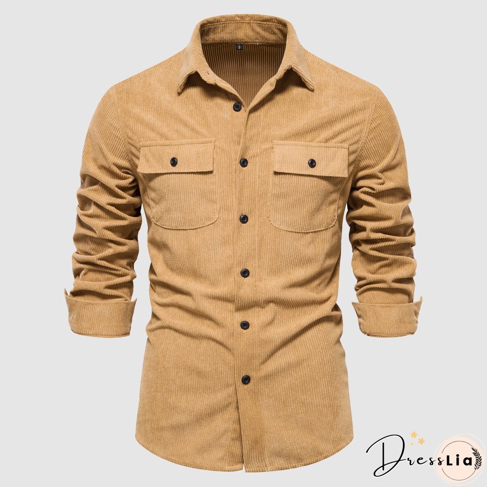 Liberty Corduroy Military Shirt