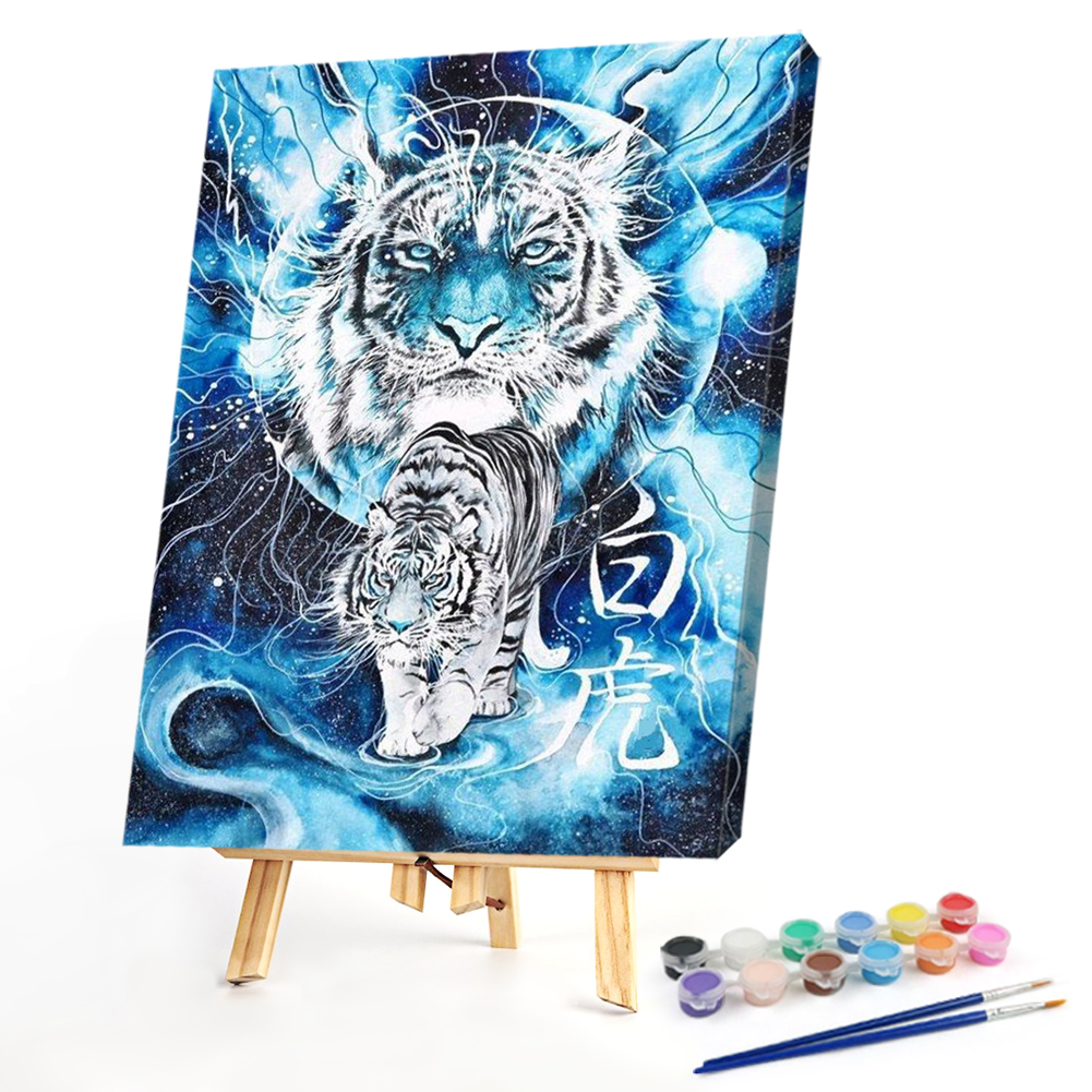 

40*50CM - Paint By Numbers - Tiger, 501 Original