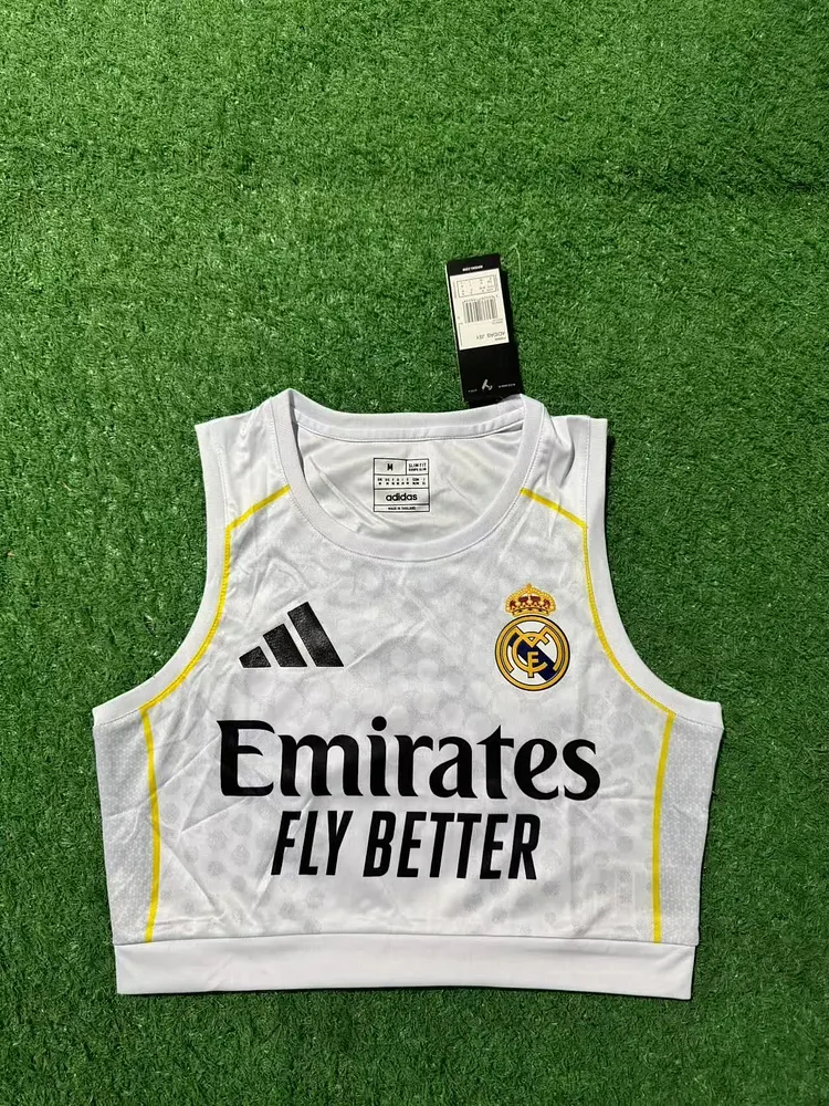 25-26 Real Madrid women's football vest 1:1 Thai quality