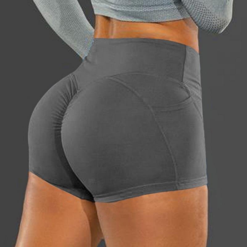 Super Shorts For Ladies Summer Bike Running Fitness Yoga Solid Colors