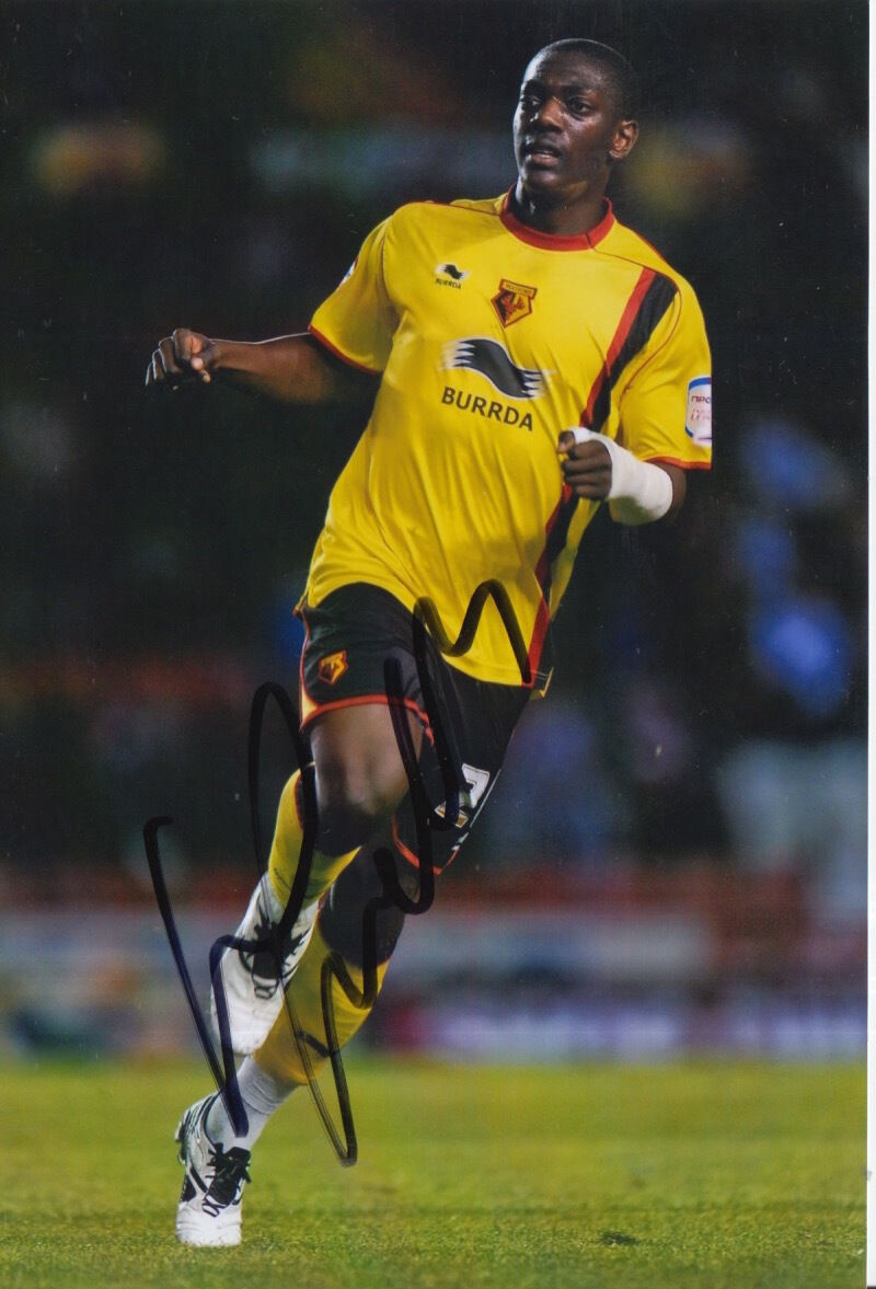 WATFORD HAND SIGNED MARVIN SORDELL 6X4 Photo Poster painting 1.