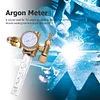 All Brass Argon Meter G5/8 Male Thread CGA580 Connector for Welding Gas Cylinder