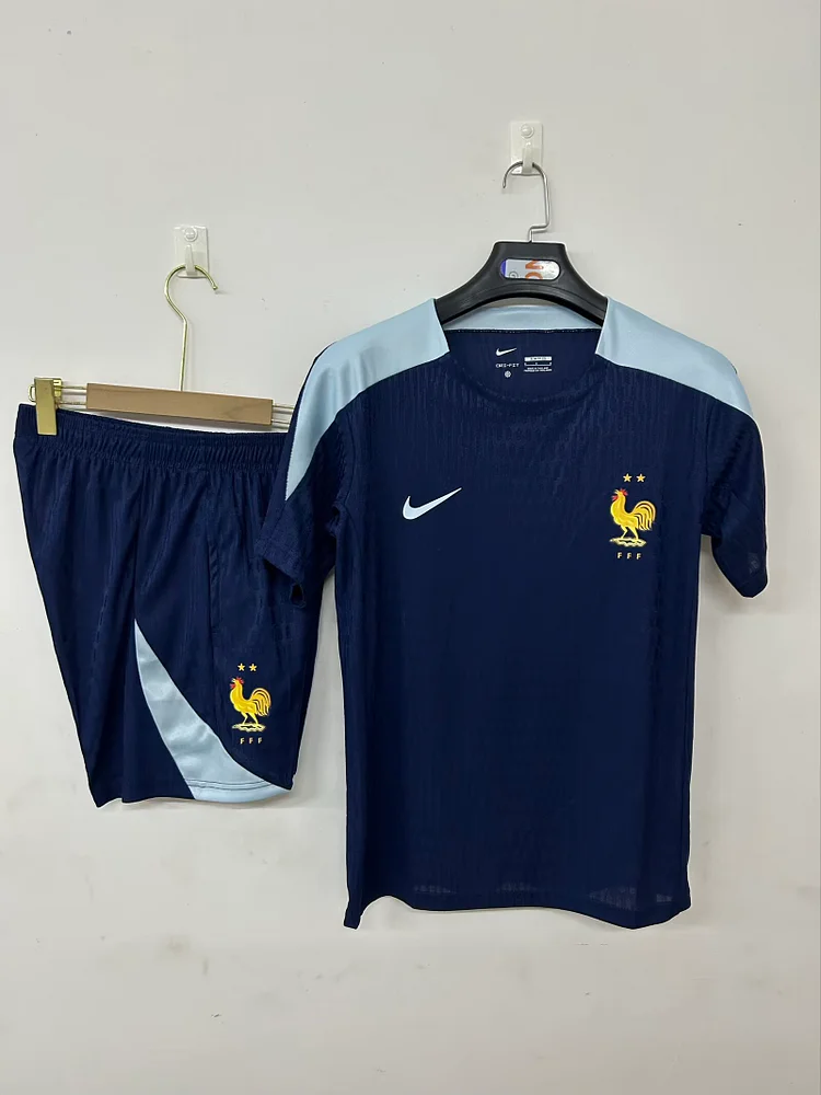 2025 France Short Sleeve Training Jersey Player Edition