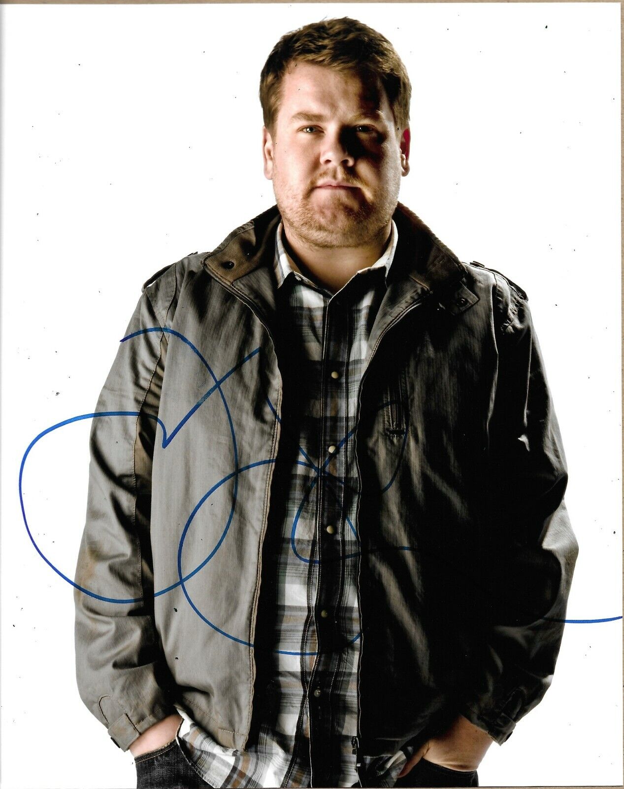 James Corden Signed Doctor Who 10x8 Photo Poster painting AFTAL