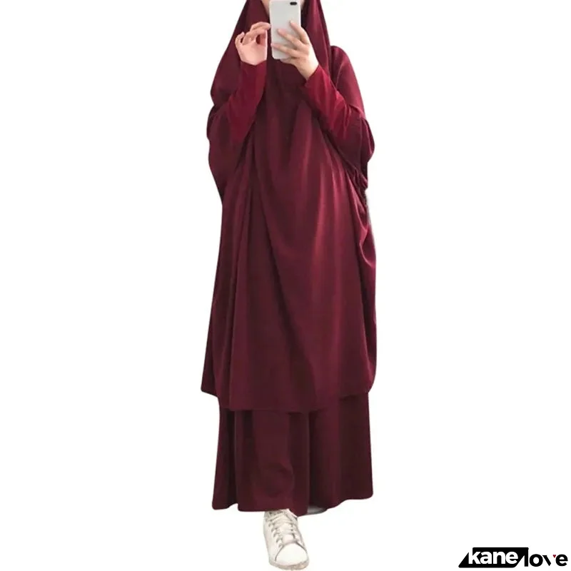 Women's Arabian Polyester Full Sleeve Plain Pattern Elegant Abaya