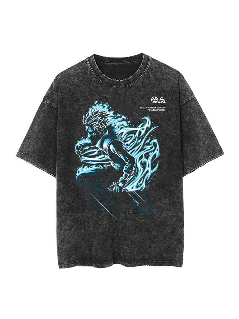Kakashi Lightning Vintage Tee